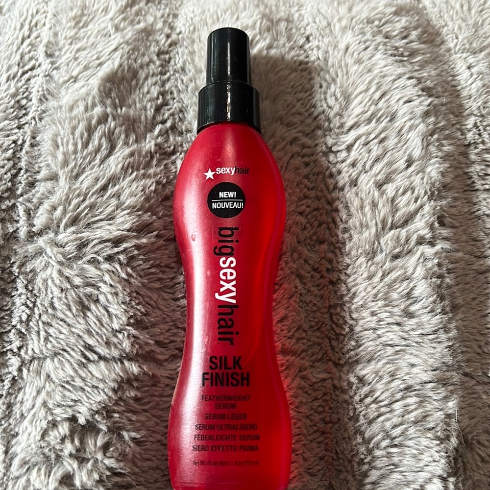 Big sexy hair silk finish